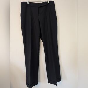 Evan Azzari Wide Leg Dress Pants - Navy